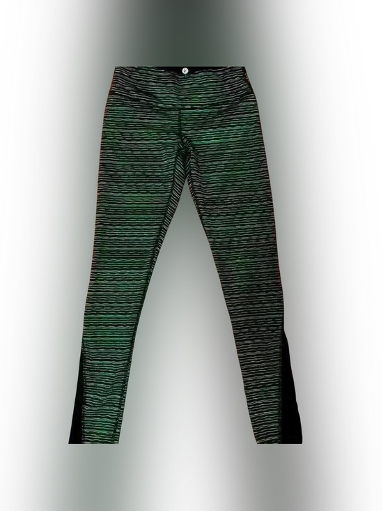 90 Degree By Reflex Pants - 90 degrees Athletic Leggings xsmall black stripe design‎